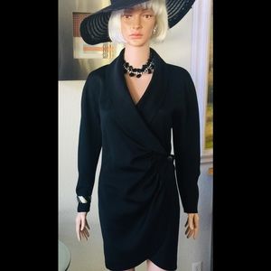 TEADORA Tuxedo style dress, elegant, sexy.and flattering